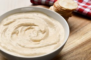 Creamy tuna and caper dip