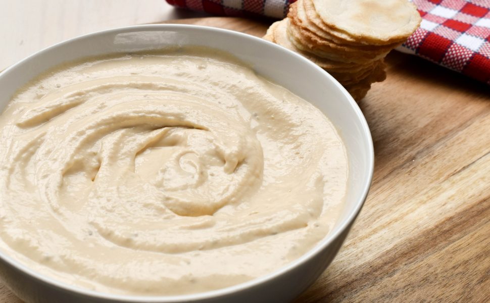 Creamy tuna and caper dip