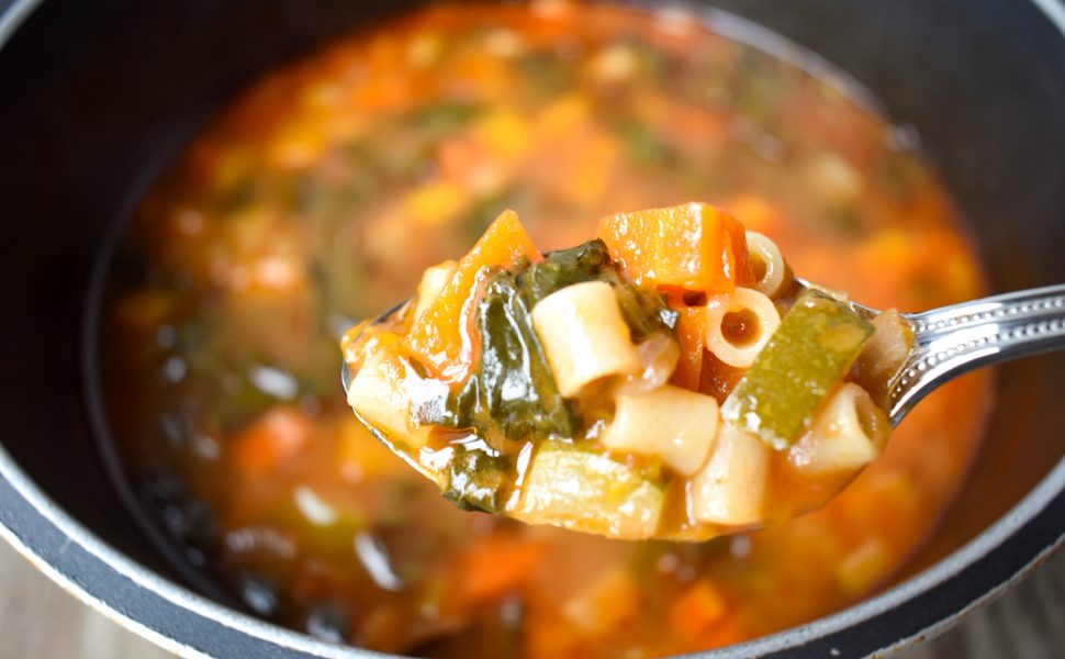 Minestrone soup