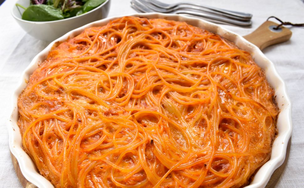 Frittata of spaghetti