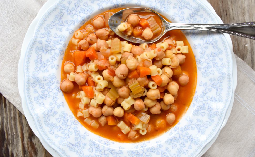 Pasta ‘e ceci’ (with chickpeas)