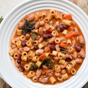 Pasta ‘e fagioli’ (with beans)