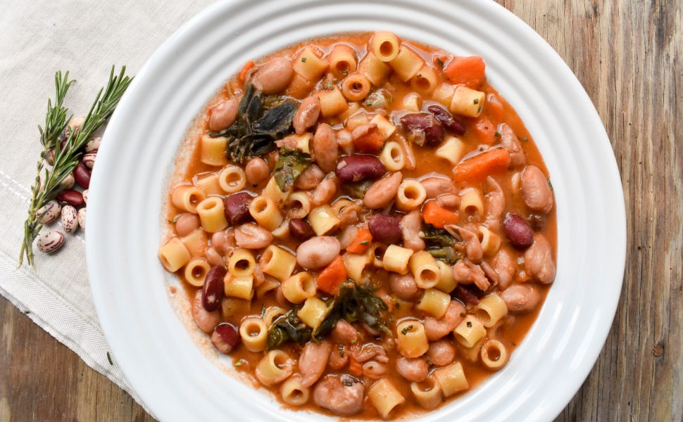 Pasta ‘e fagioli’ (with beans)