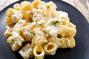 Pasta with ricotta