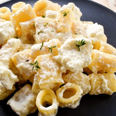 Pasta with ricotta