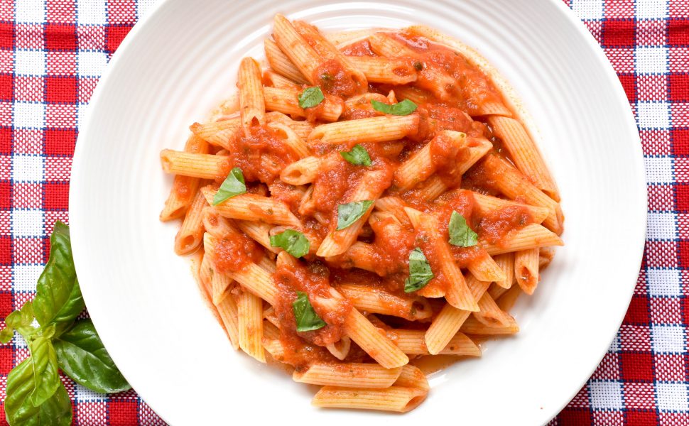 Penne Pasta Al Pomodoro With Italian Tomato Sauce Italian Spoon