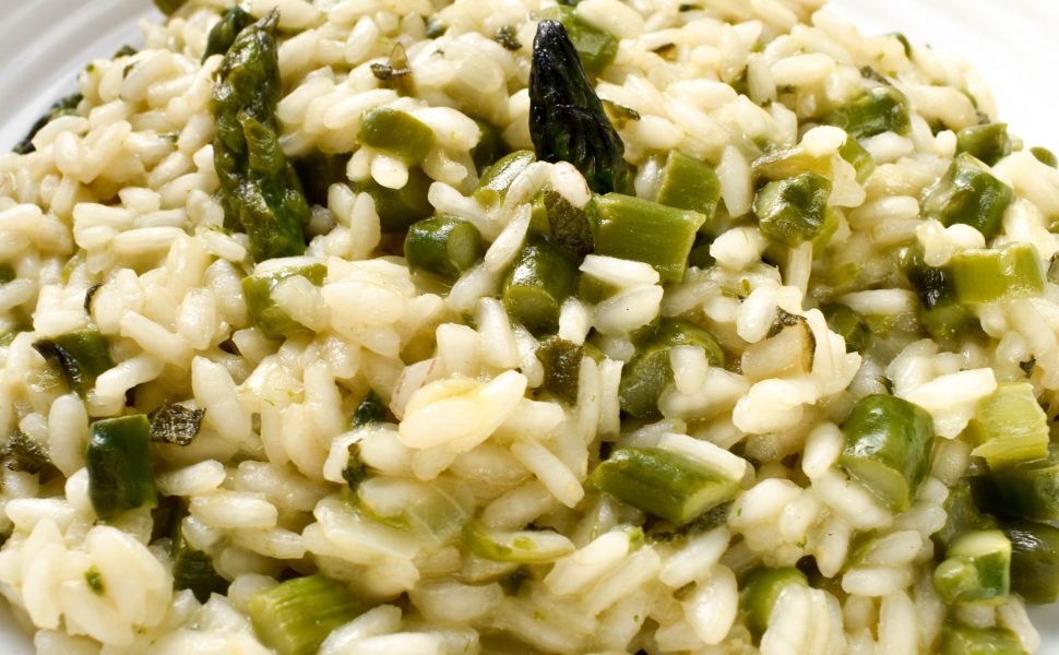 Risotto of asparagus