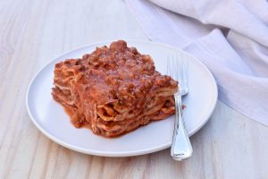 Traditional meat lasagne