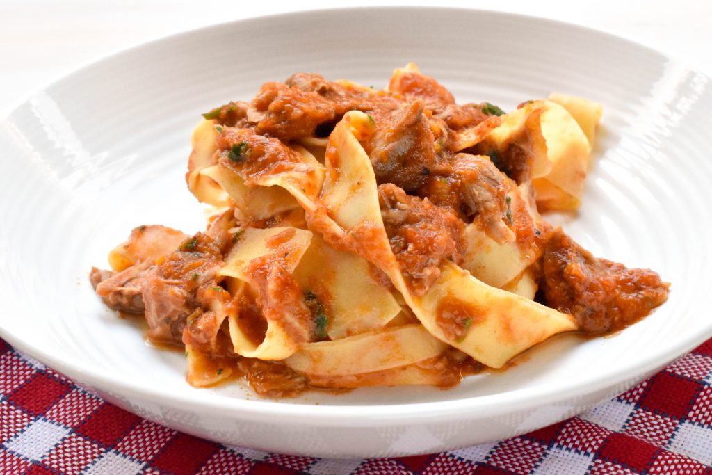 Veal osso bucco pappardelle Italian Spoon