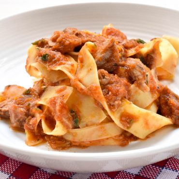 Veal osso bucco pappardelle