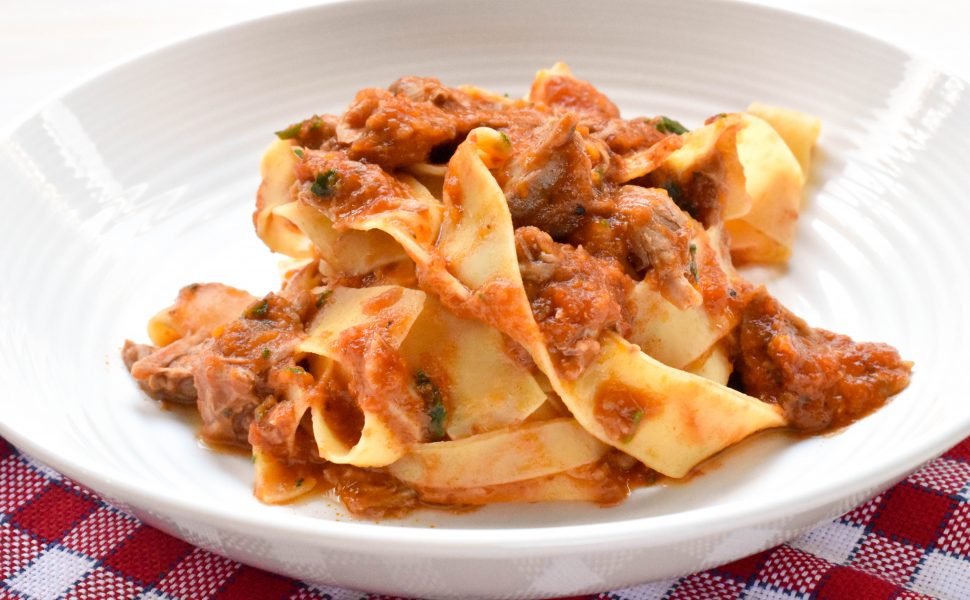 Veal osso bucco pappardelle