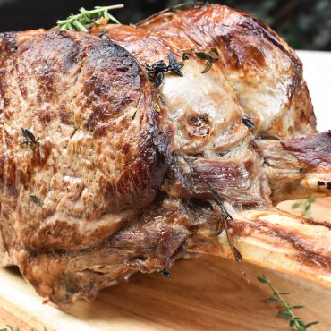 Beef rib eye roast