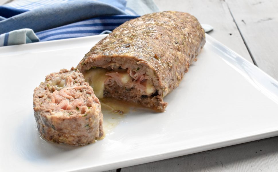 Polpettone ripieno (stuffed meatloaf)