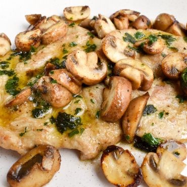 Veal scaloppini ‘ai funghi’ (of mushrooms)