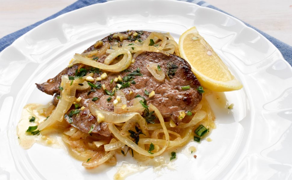 Fegato alla Veneziana (Venetian style liver)