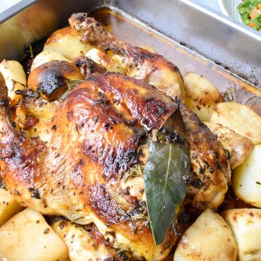 Italian roast chicken