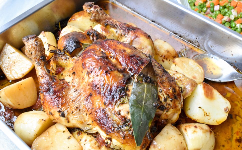 Italian roast chicken