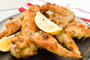 Italian-style crumbed chicken wings