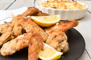 Italian-style crumbed chicken wings