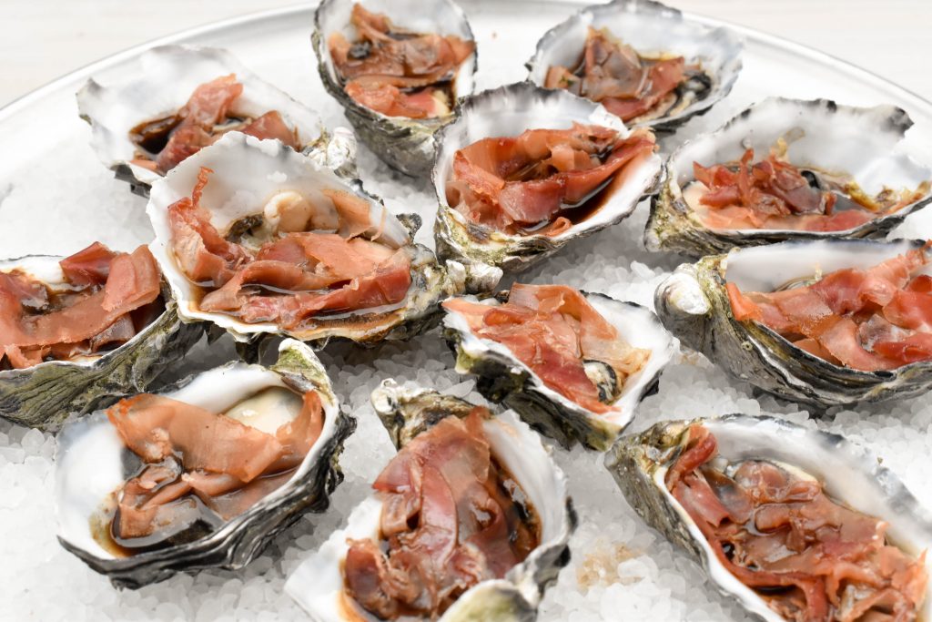 Oysters kilpatrick with prosciutto Italian Spoon