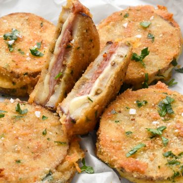 Cordon bleu ‘di melanzane’ (of eggplant/aubergine)