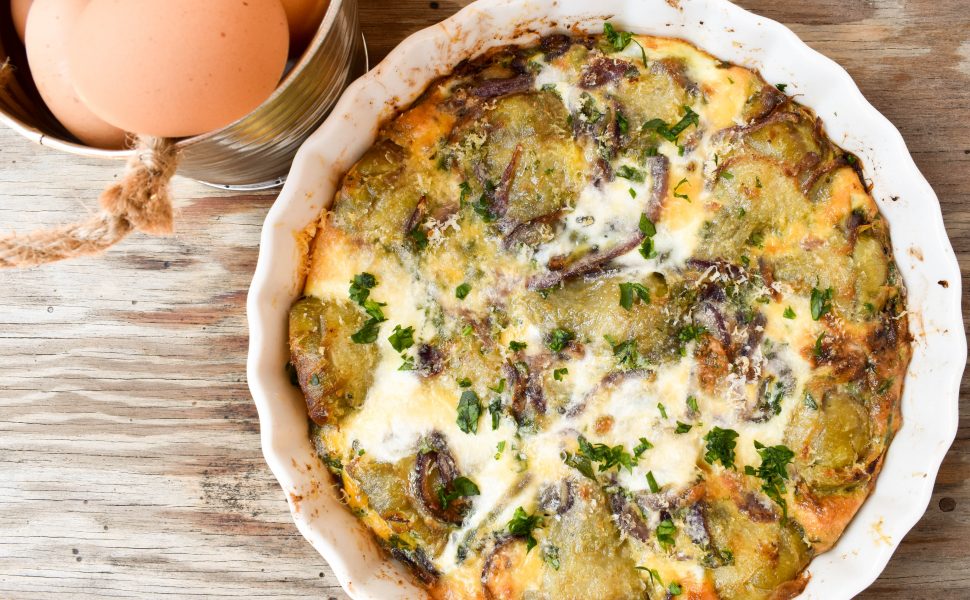 Frittata of artichokes