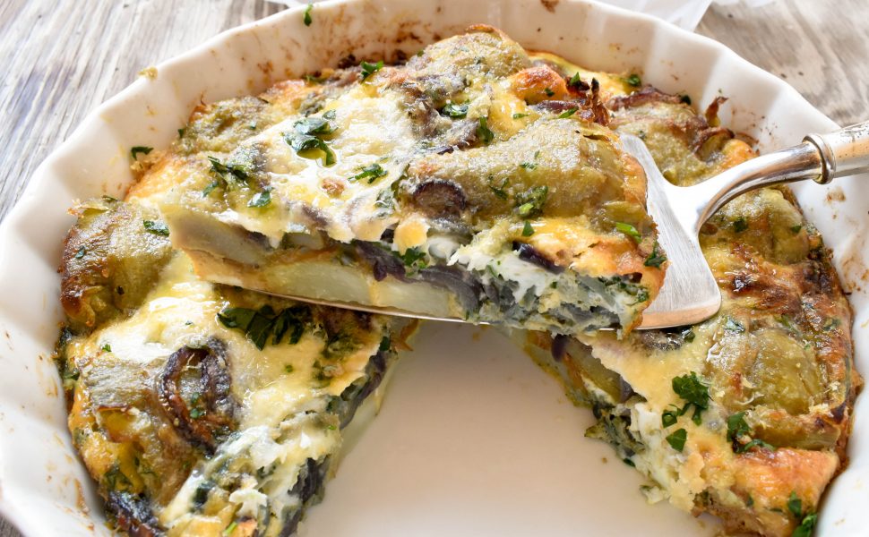 Frittata of artichokes