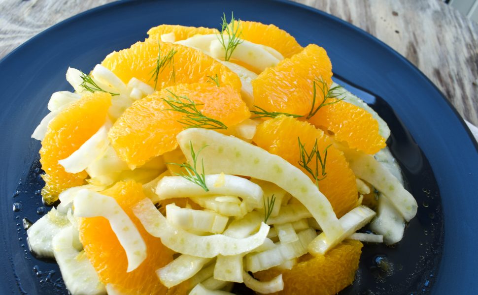 Insalata (salad) of orange and fennel