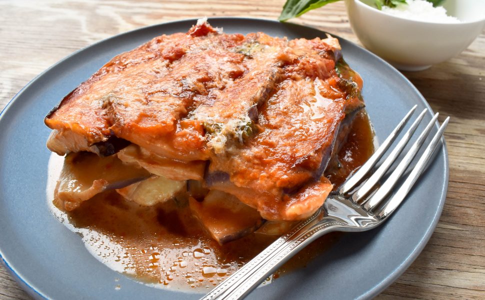 Melanzane (eggplant/aubergine) alla Parmigiana