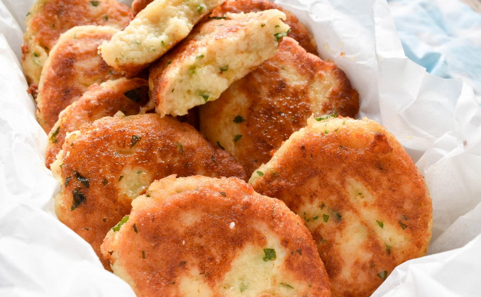 Sicilian polpette di patate (potato balls)