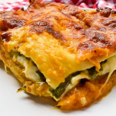 Vegetable lasagne