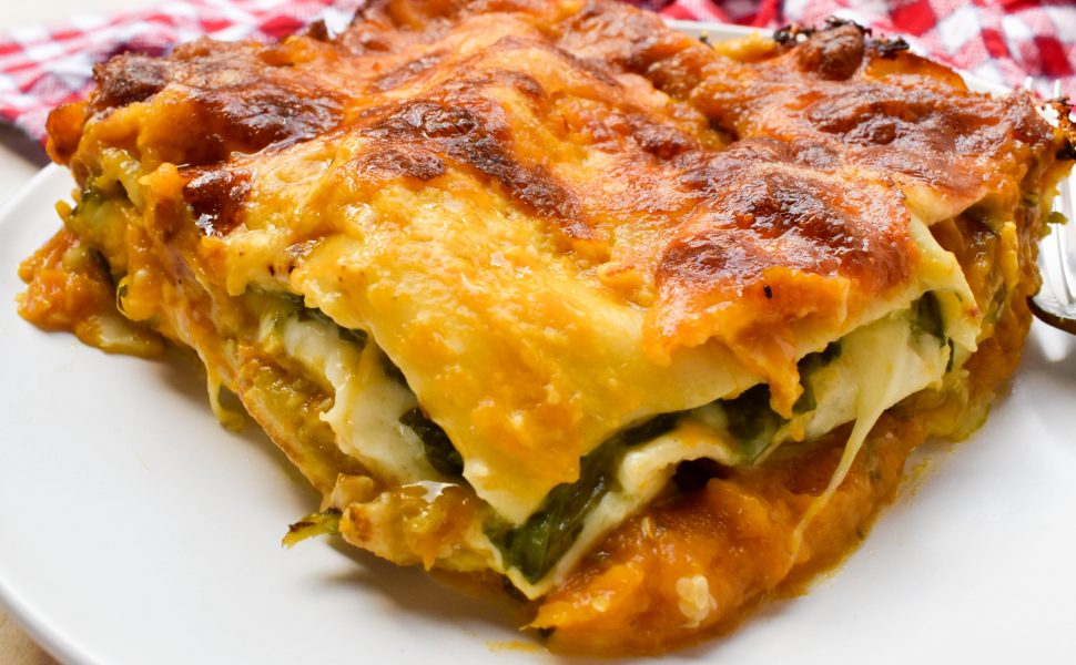 Vegetable lasagne