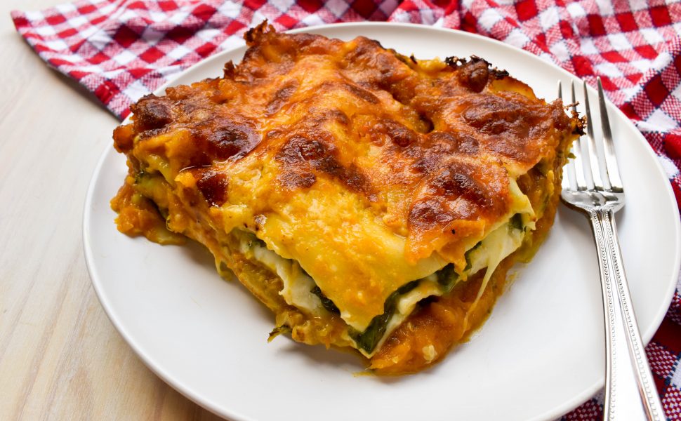 Vegetable lasagne