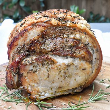 Porchetta pork roast