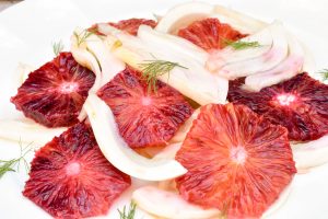 Fennel and blood orange salad