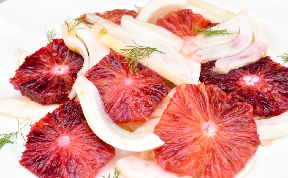 Fennel and blood orange salad