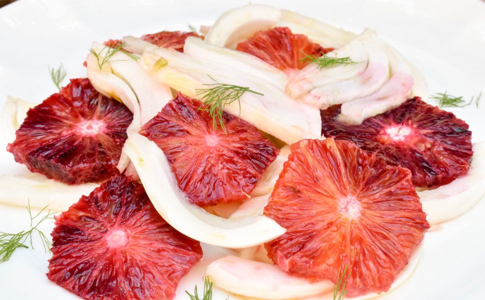 Fennel and blood orange salad