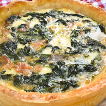 Torta salata di spinaci (spinach tart)