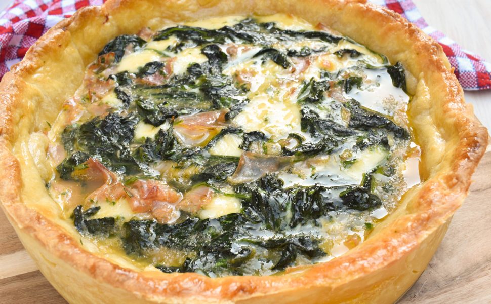 Torta salata di spinaci (spinach tart)