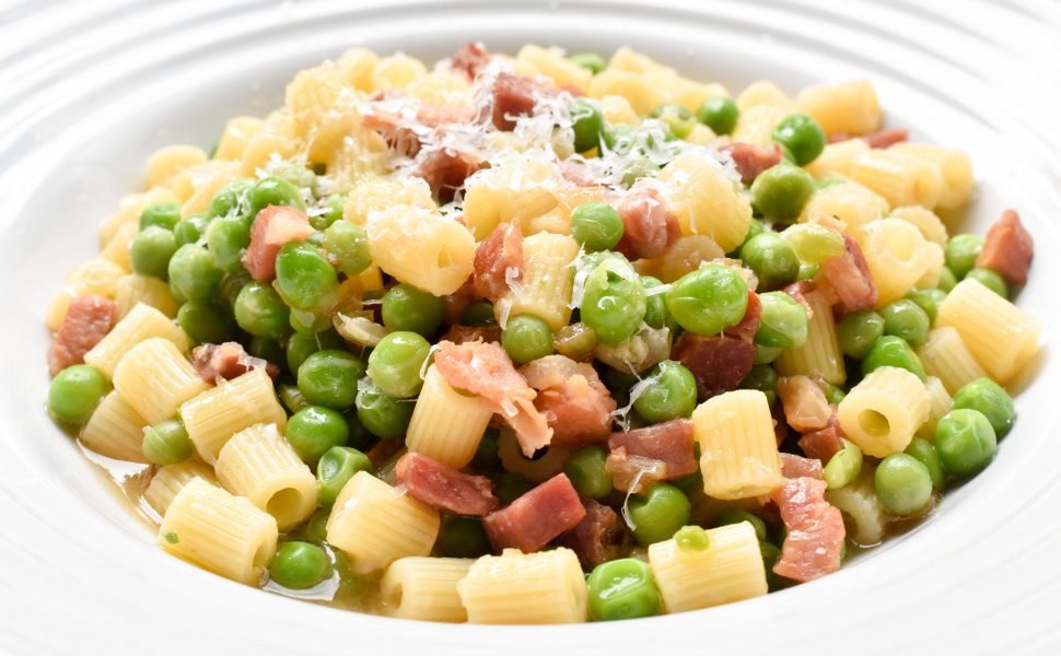 Pasta with peas – Calabrese-style