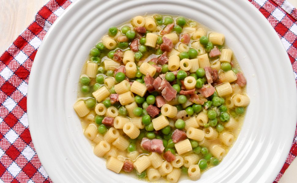 Pasta with peas – Calabrese-style