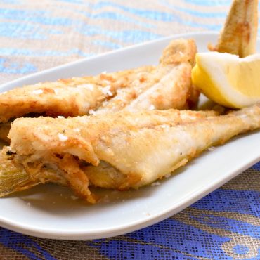 Pan fried silver whiting