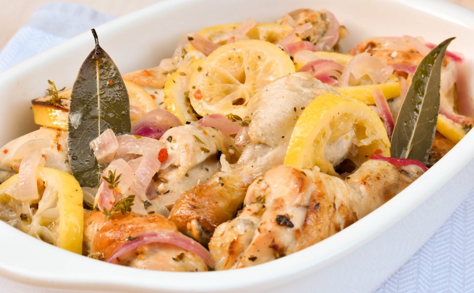 Pollo al limone (lemon chicken)