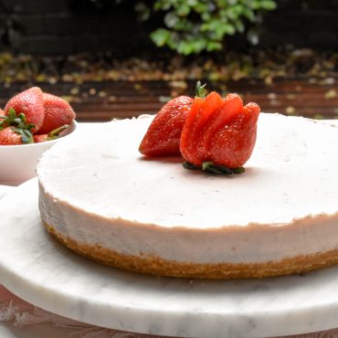 No-bake Strawberry cheesecake