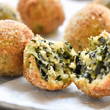 Spinach and ricotta balls