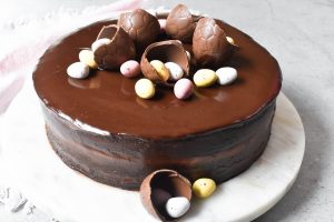 Chocolate Easter cake