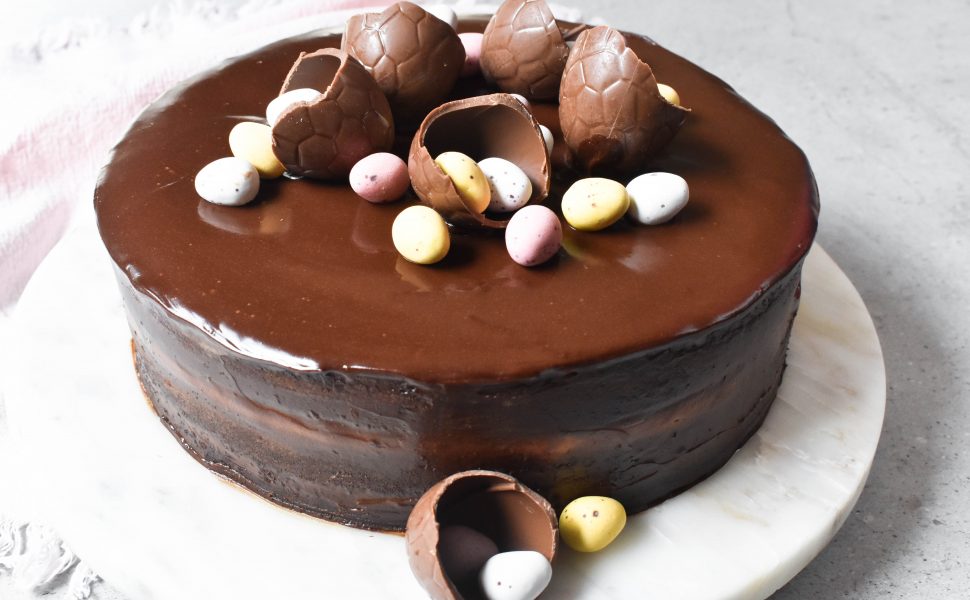 Chocolate Easter cake