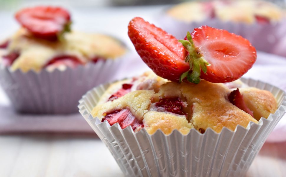 Strawberry muffins