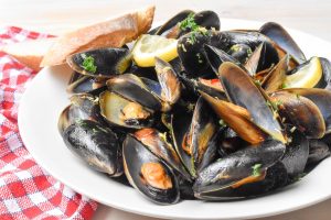 Chilli mussels