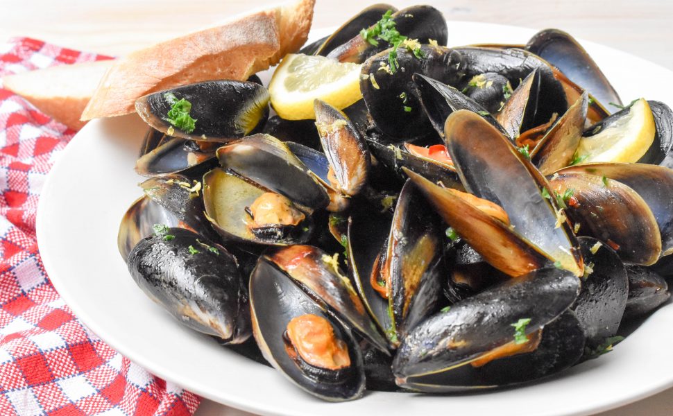 Chilli mussels